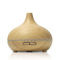 Wood Grain 300ml Mist Spa Aroma Diffuser Light Vase 6 Hrs